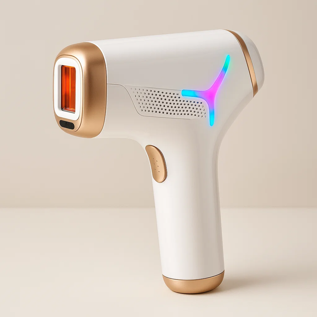 Epilatore Luce Pulsata 3in1 con Funzione Ghiaccio per Donna, Uomo, Corpo, Inguine, Viso