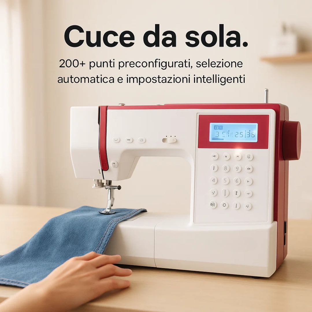Macchina da Cucire Elettronica | Facile da Usare | Per professionisti o dilettanti
